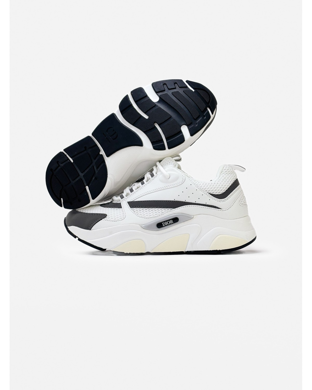 Dior B22 Reflevtive White\Grey
