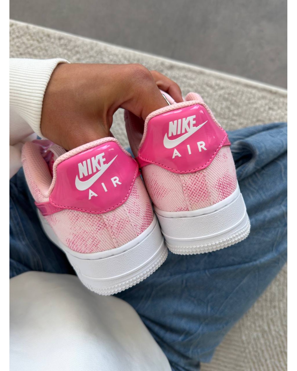 Nike Air Force 1 Low "Pink Denim"