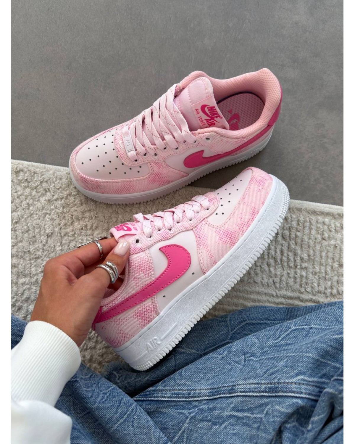 Nike Air Force 1 Low "Pink Denim"
