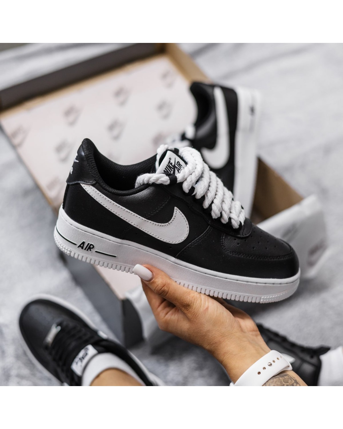 Nike Air Force 1 Low Black Nike Air Force 1 Low Black