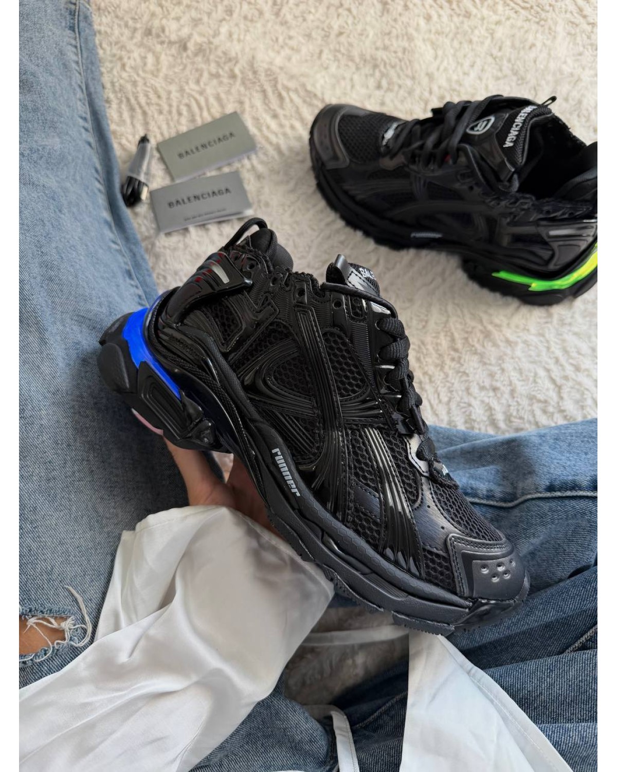 Balenciaga Runner Black LED