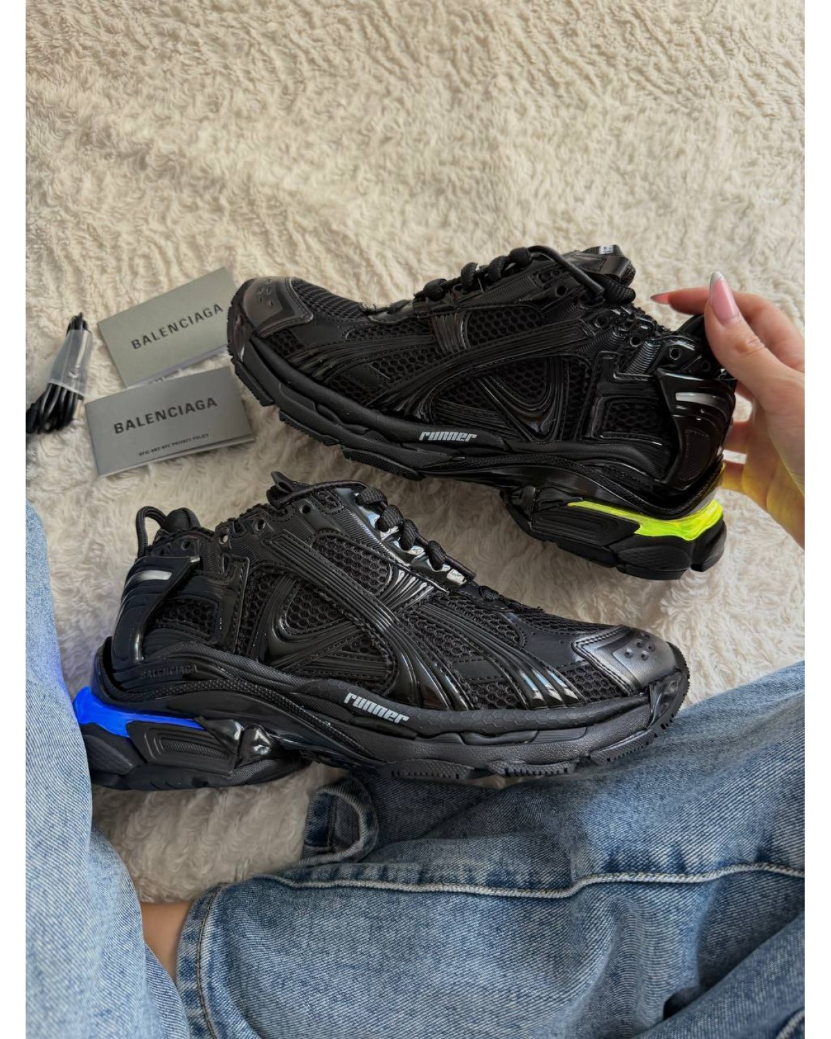 Balenciaga Runner Black LED