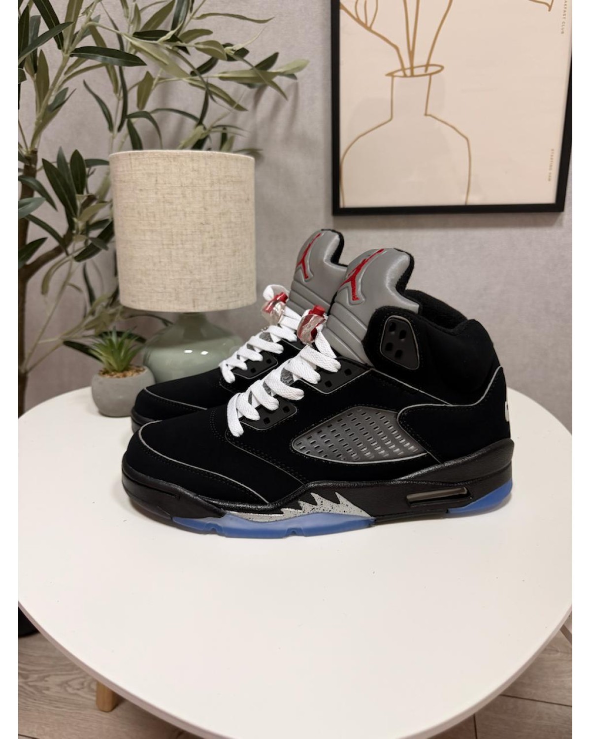 Nike Air Jordan 5 Black/Blue V2