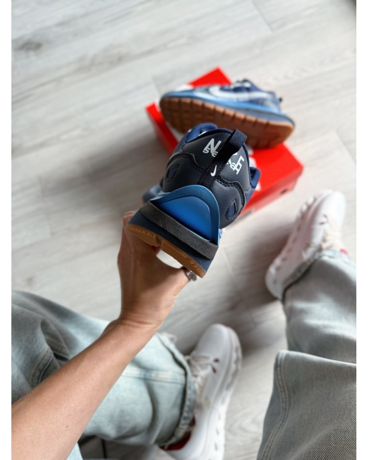 Nike x Sacai 3.0 Vapor Waffle Blue
