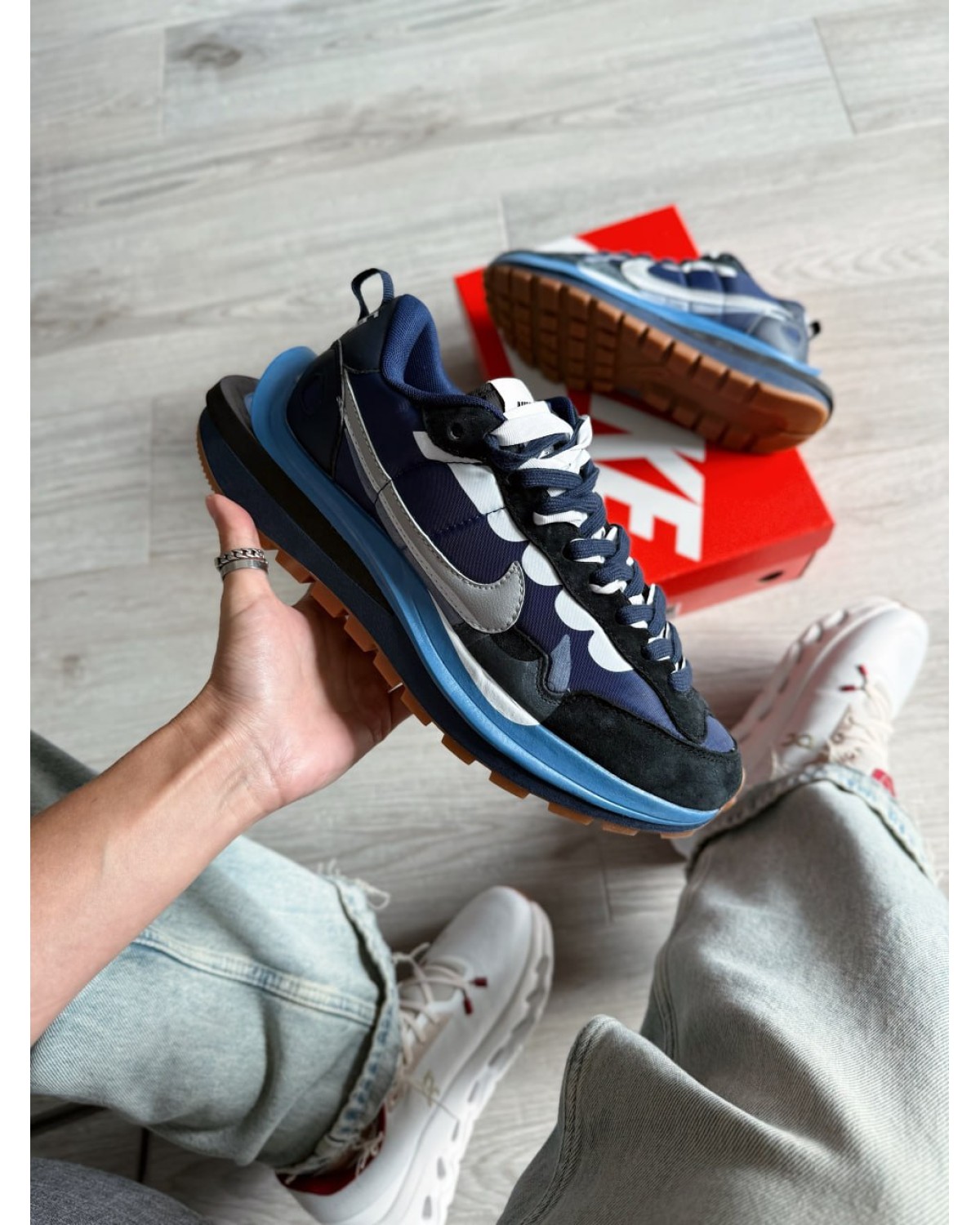 Nike x Sacai 3.0 Vapor Waffle Blue