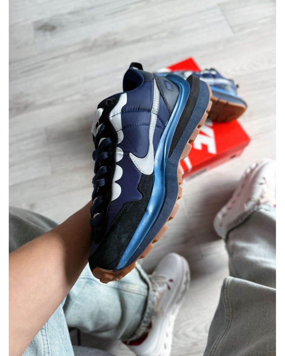 Nike x Sacai 3.0 Vapor Waffle Blue
