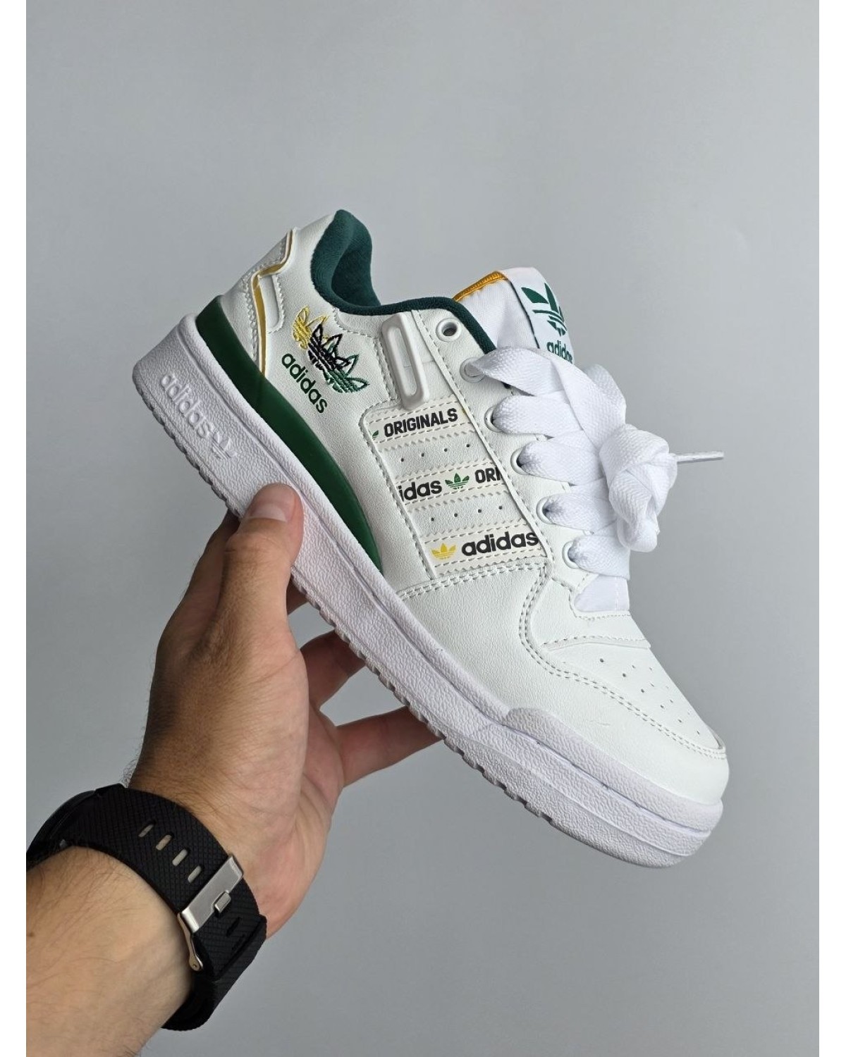 Adidas Forum  White Green
