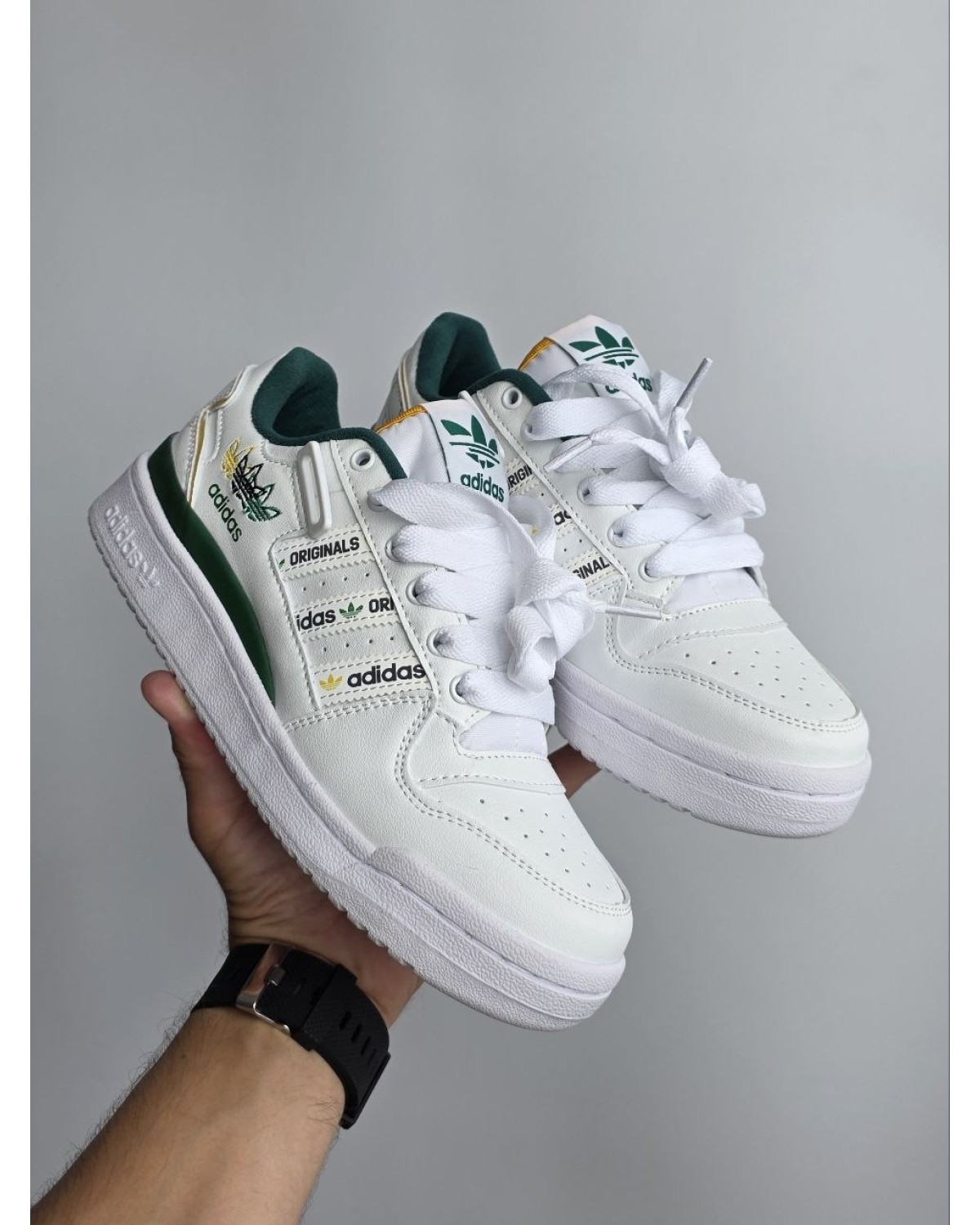 Adidas Forum  White Green