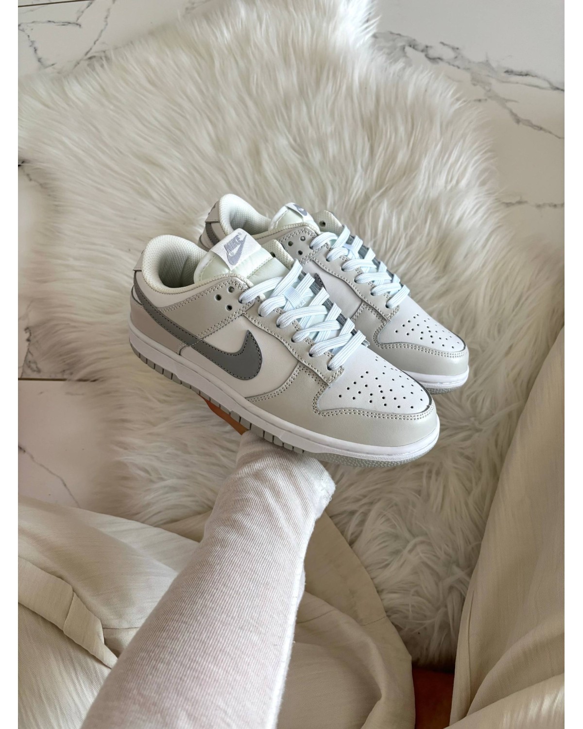 Nike Dunk Low White Grey Nike Dunk Low White Grey