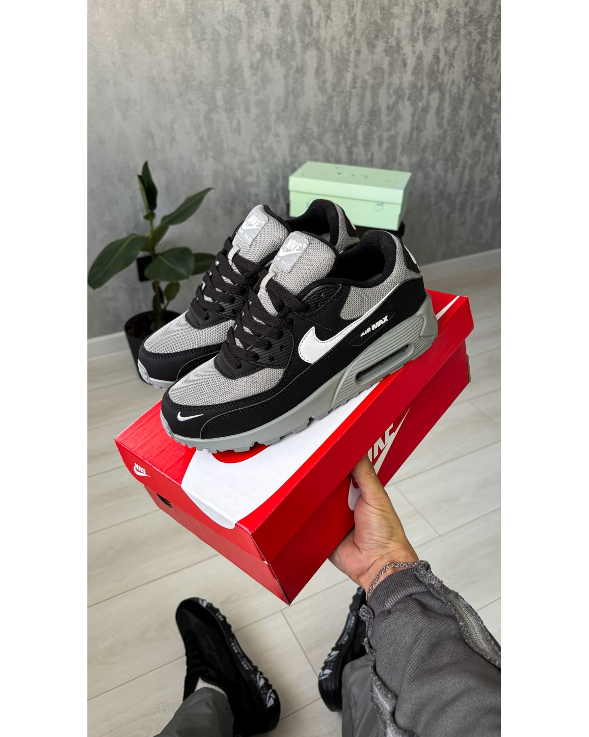 Nike Air Max 90 JD Black/Photon Dust/Smoke Grey