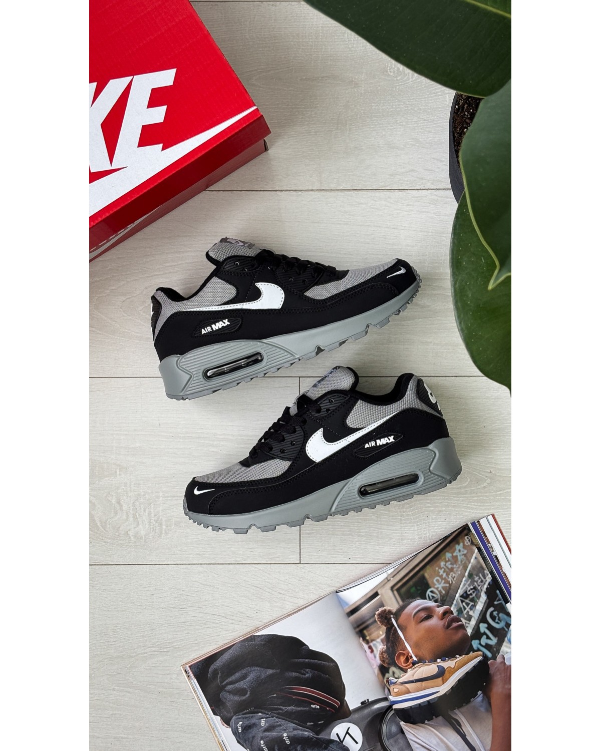 Nike Air Max 90 JD Black/Photon Dust/Smoke Grey