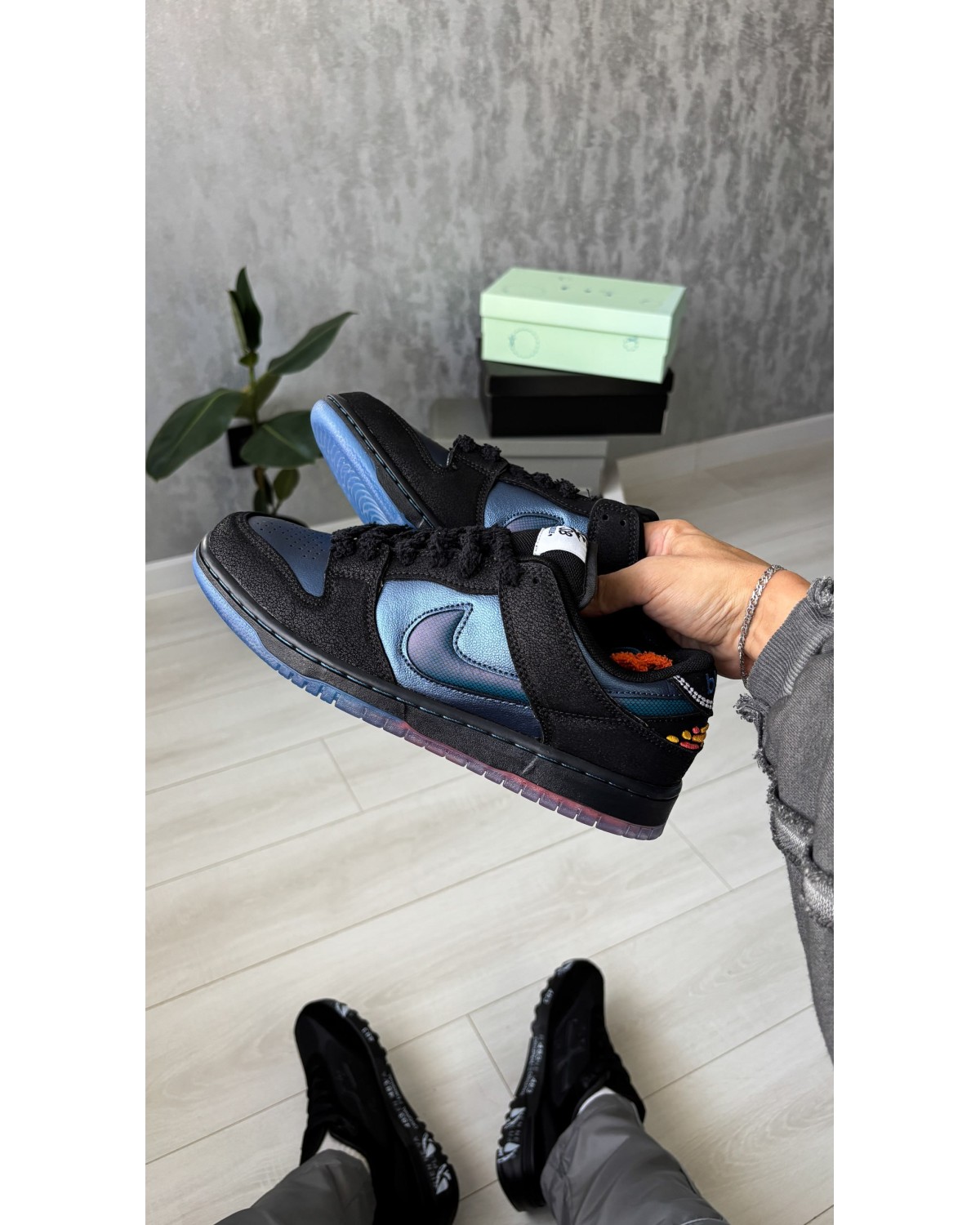 Nike SB Dunk Low Pro x Bluetile Pitch Blue/Black