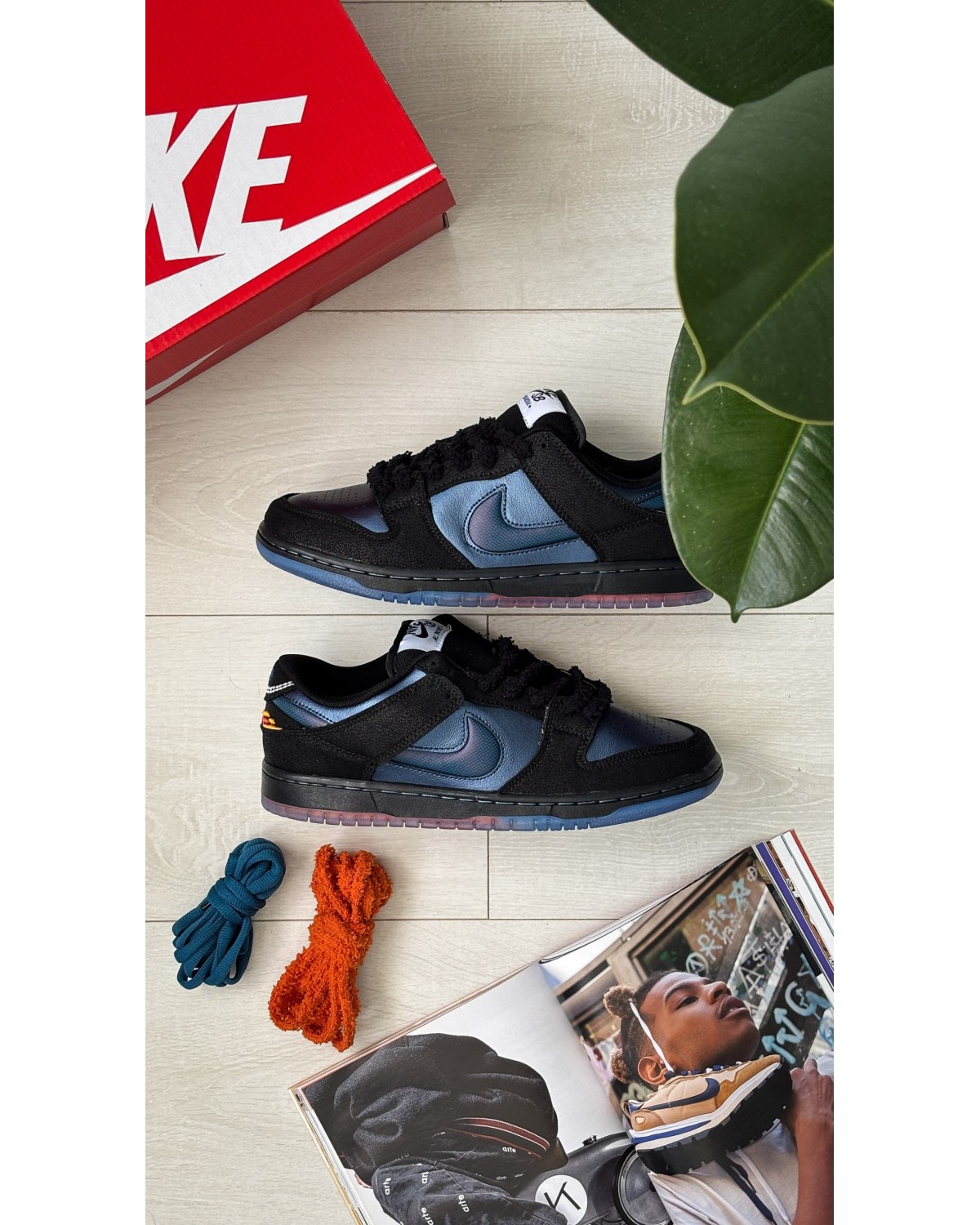 Nike SB Dunk Low Pro x Bluetile Pitch Blue/Black