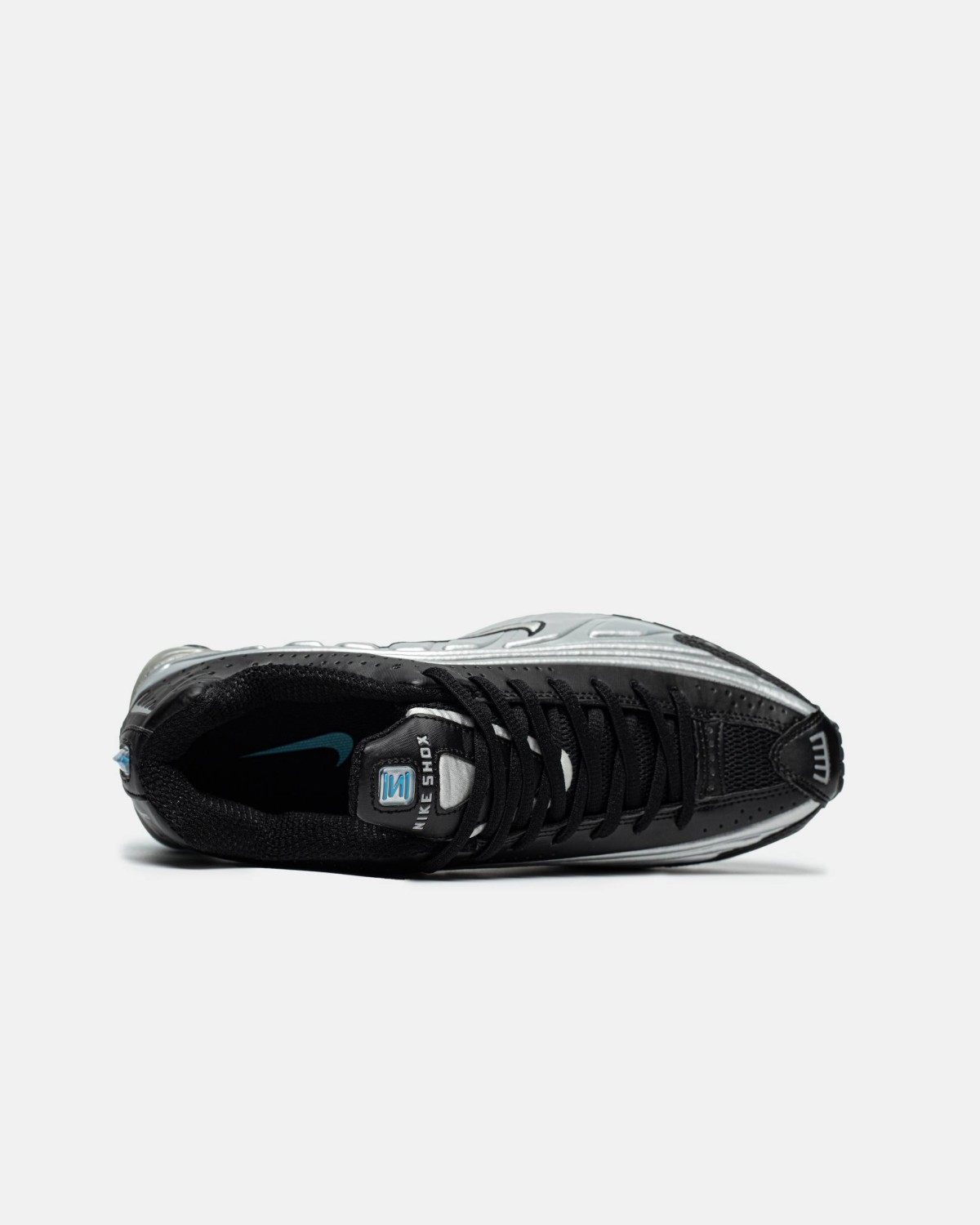 Nike Shox r4 Silver Blue