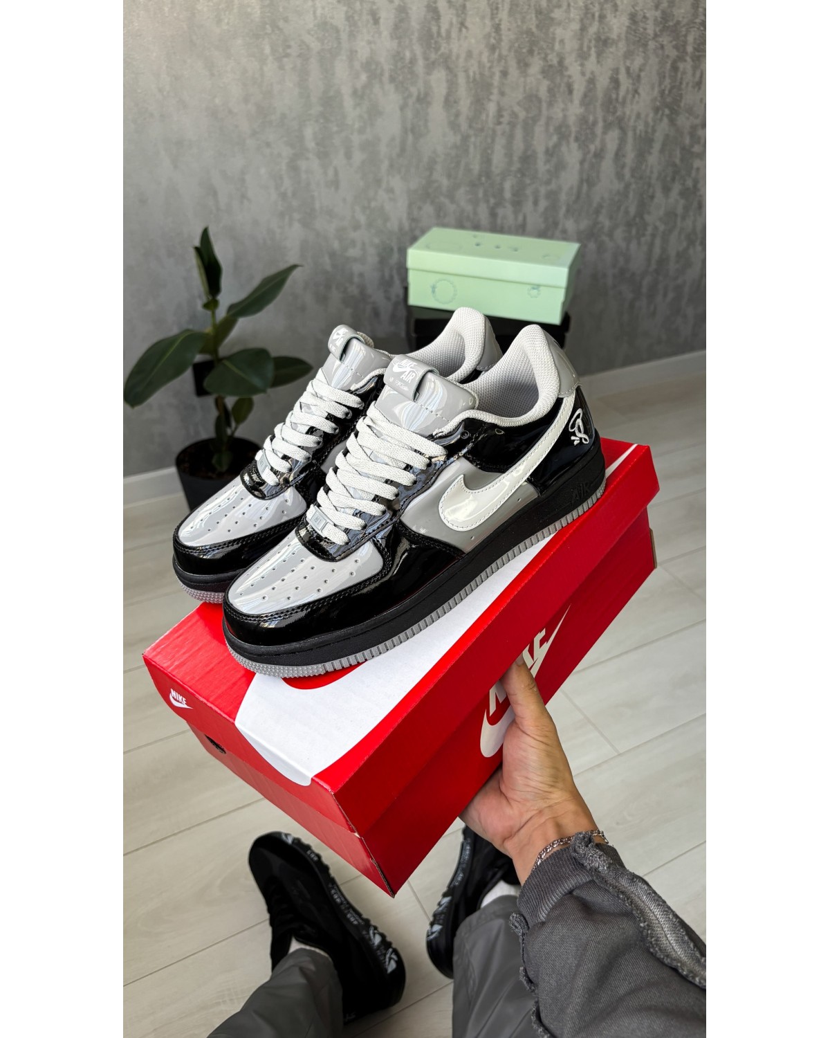 Nike Air Force 1 Low х Syna Central Smoke Grey