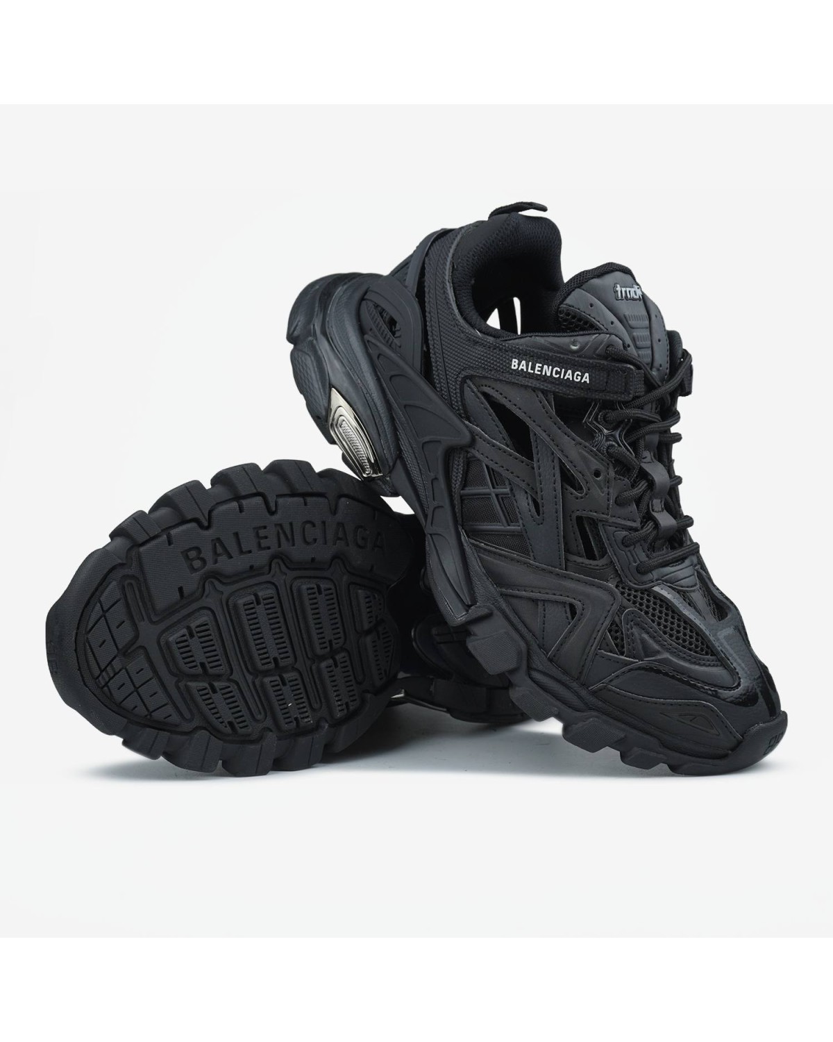 Balenciaga Track 2 Total Black Gold