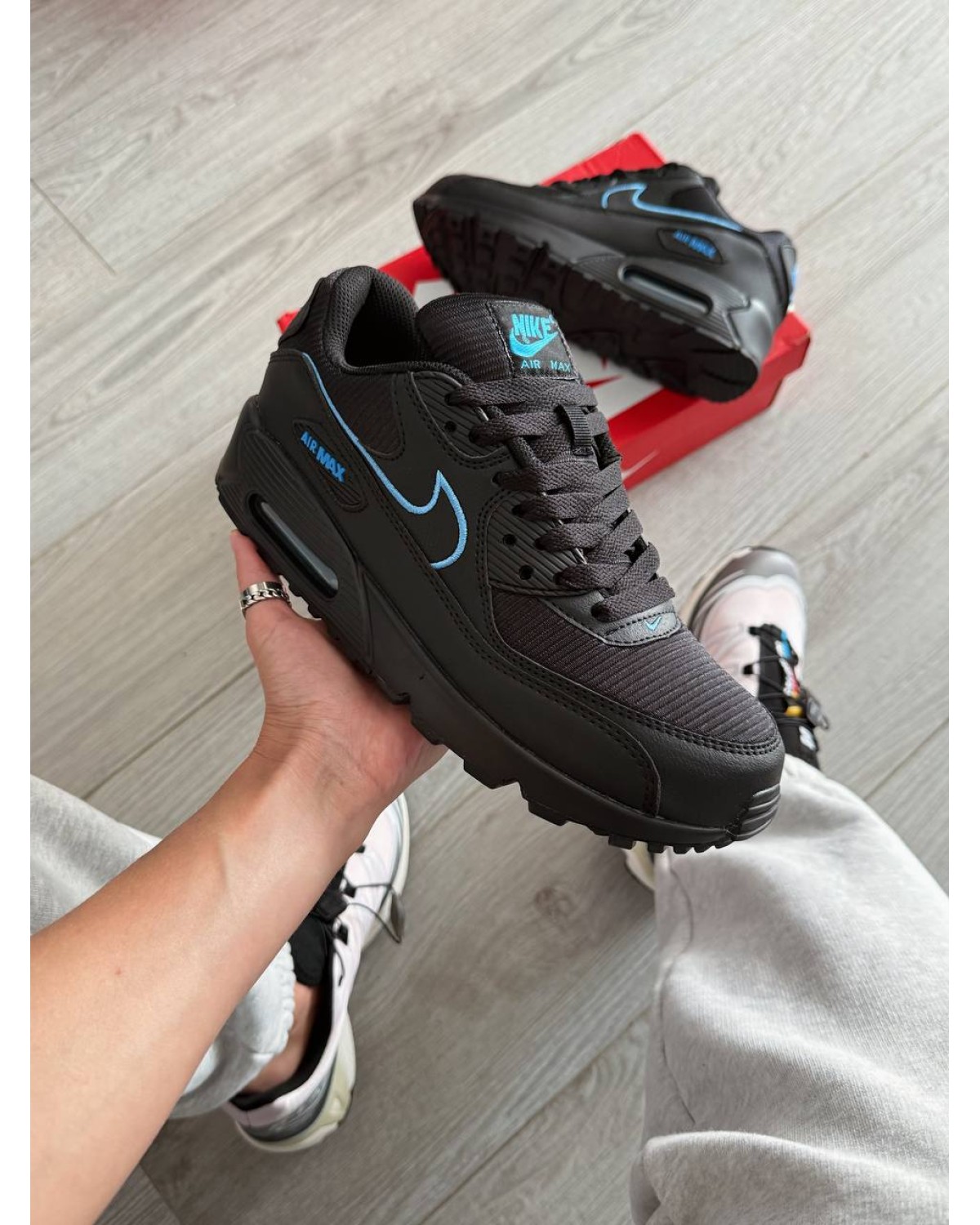 Nike Air Max 90 Black University Blue