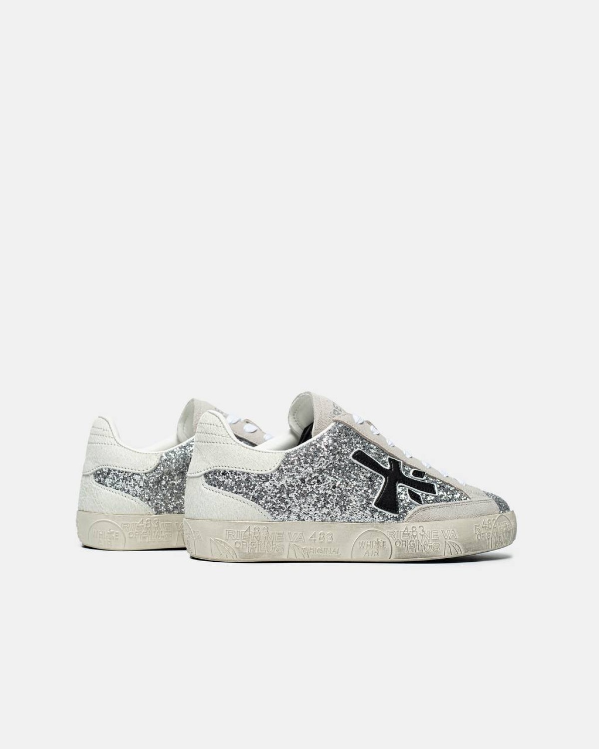 Premiata Stevend 6660 Silver Glitters
