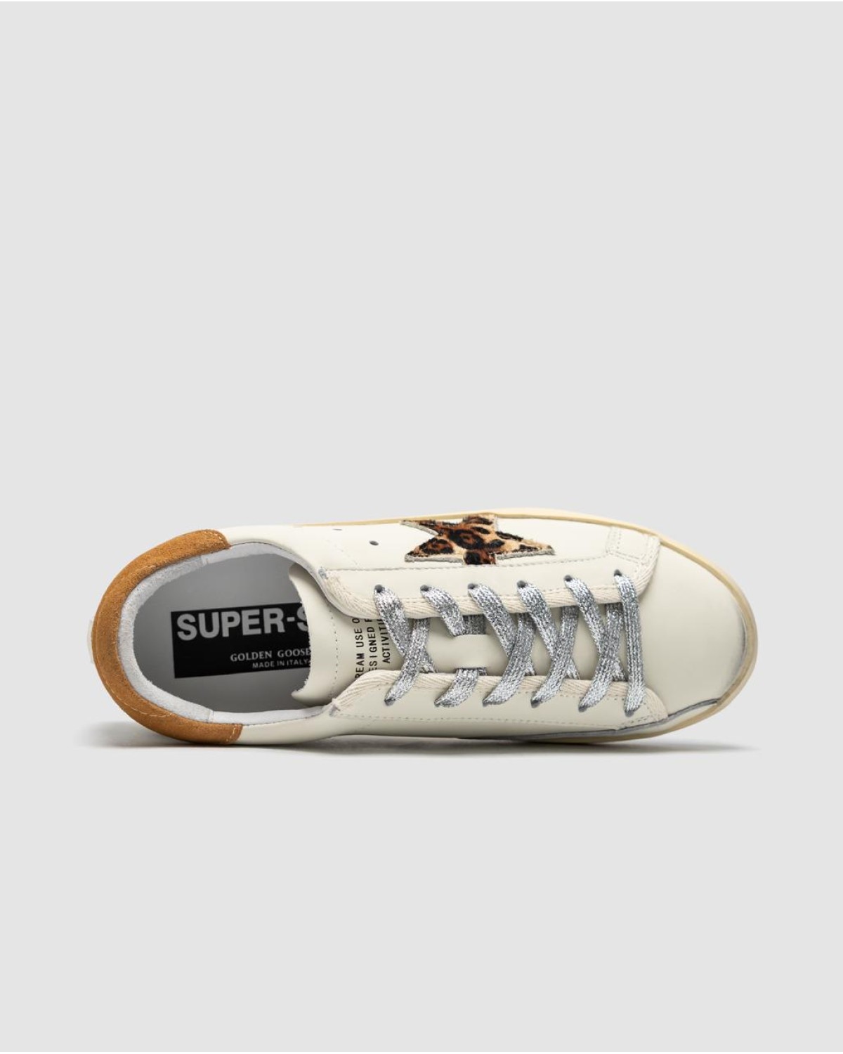 Golden Goose Superstar low cut White leo Star