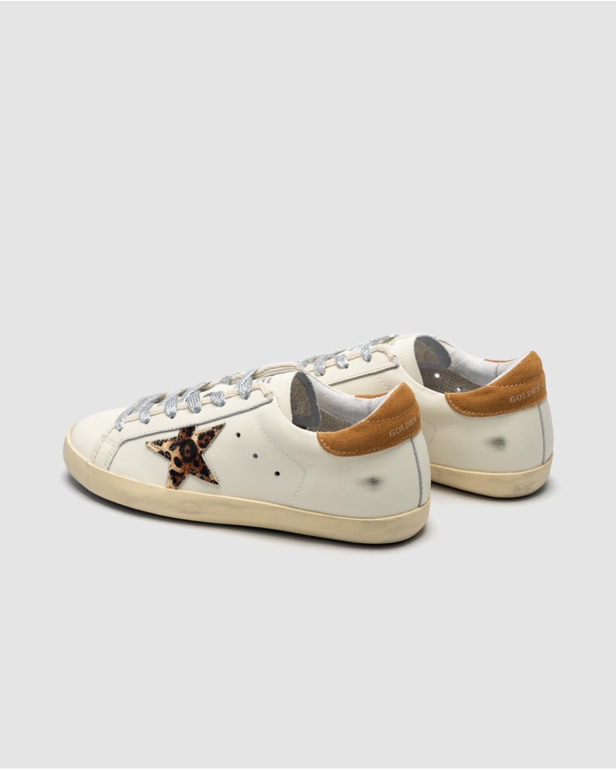 Golden Goose Superstar low cut White leo Star