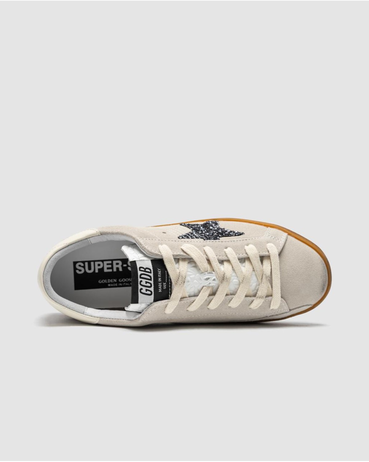 Golden Goose Super-Star Sneakers in Pearl