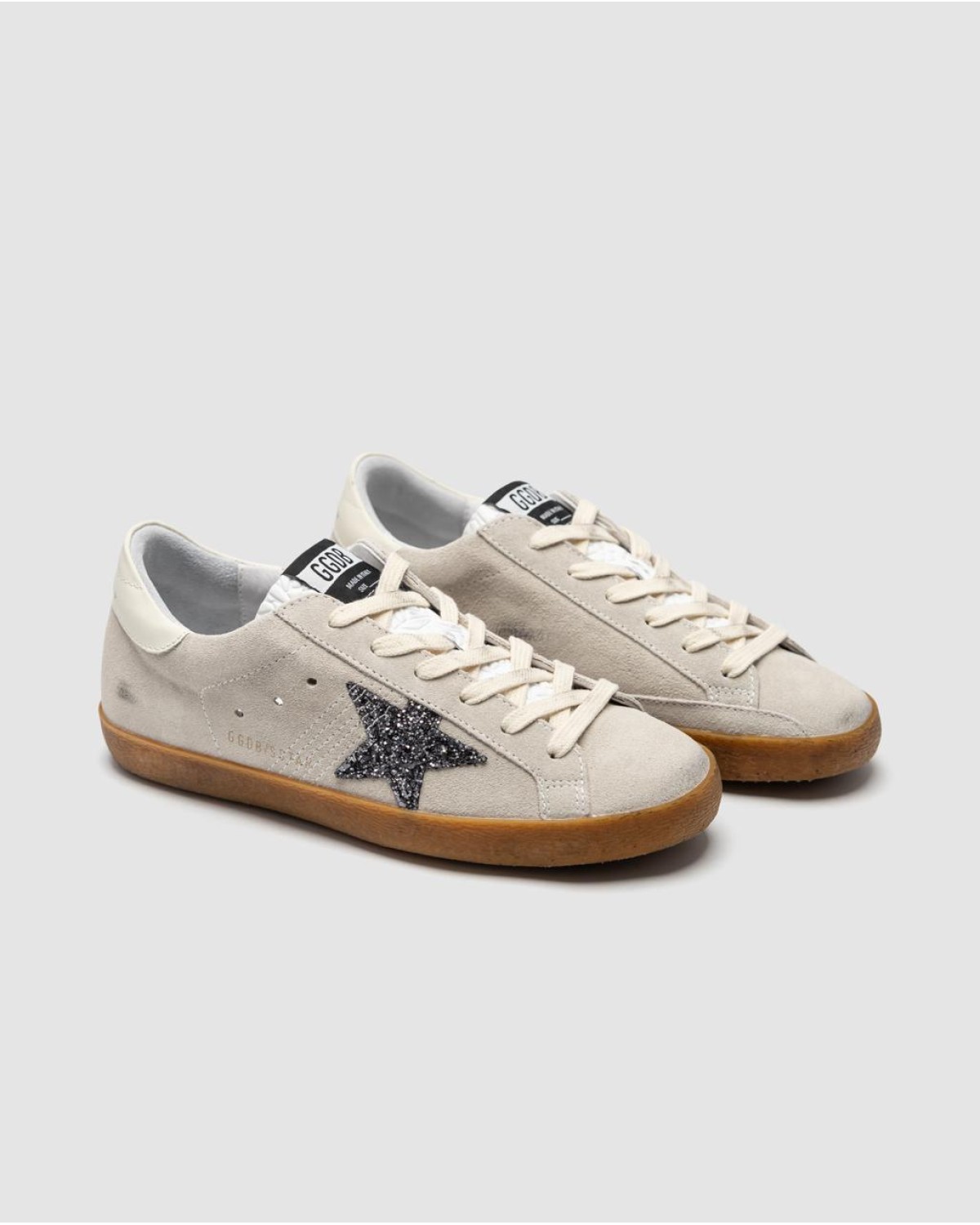 Golden Goose Super-Star Sneakers in Pearl