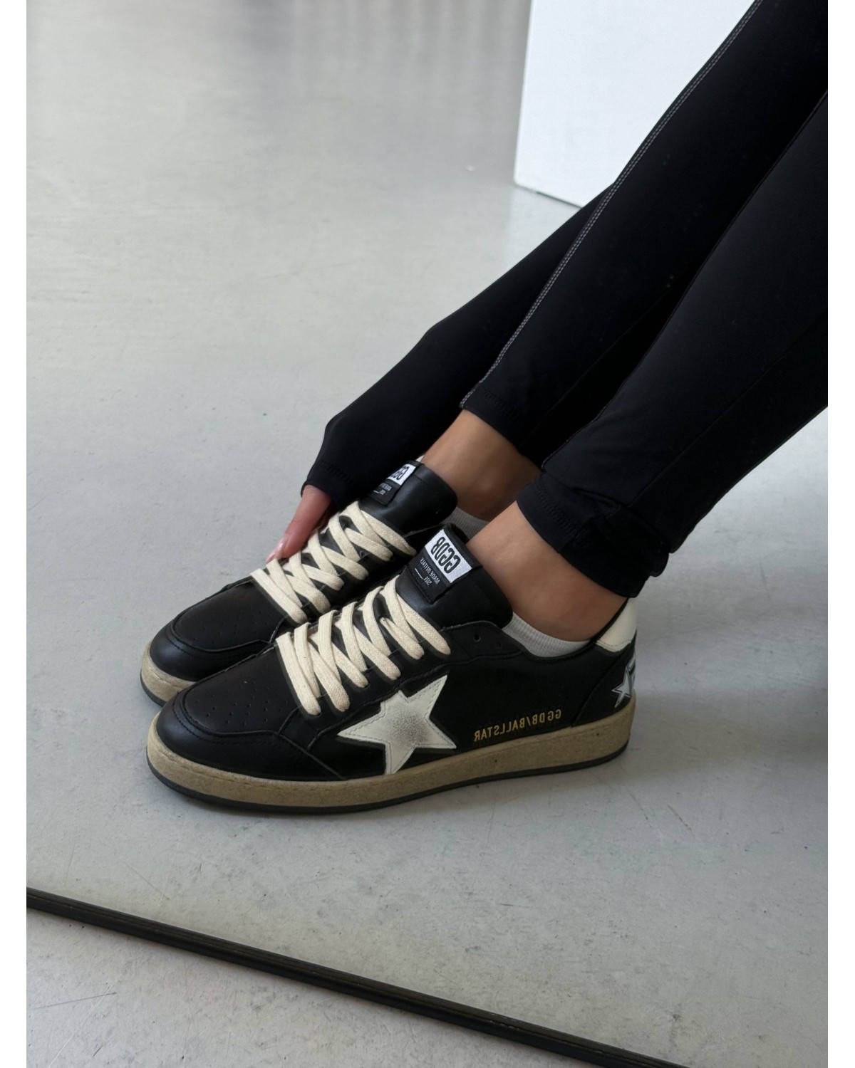 Golden Goose Ball-Star Black