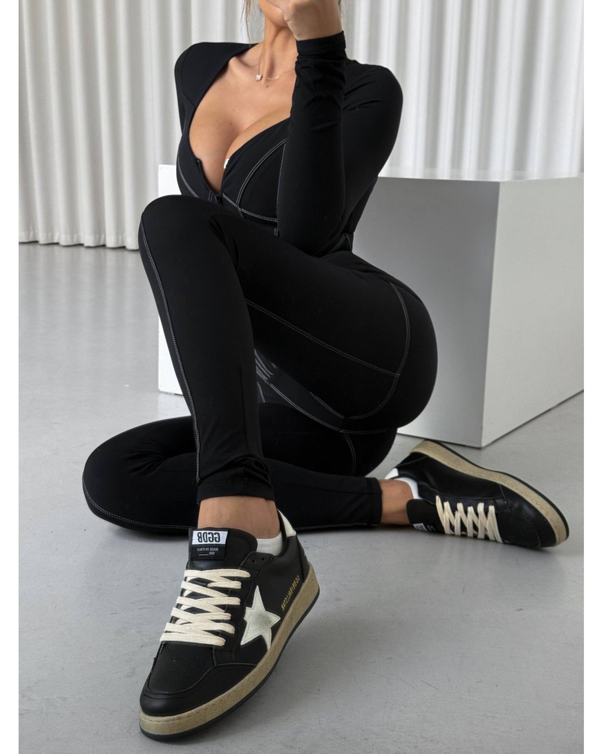 Golden Goose Ball-Star Black