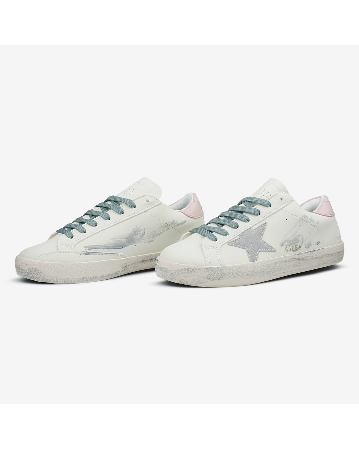 Golden Goose Cream Grey Star