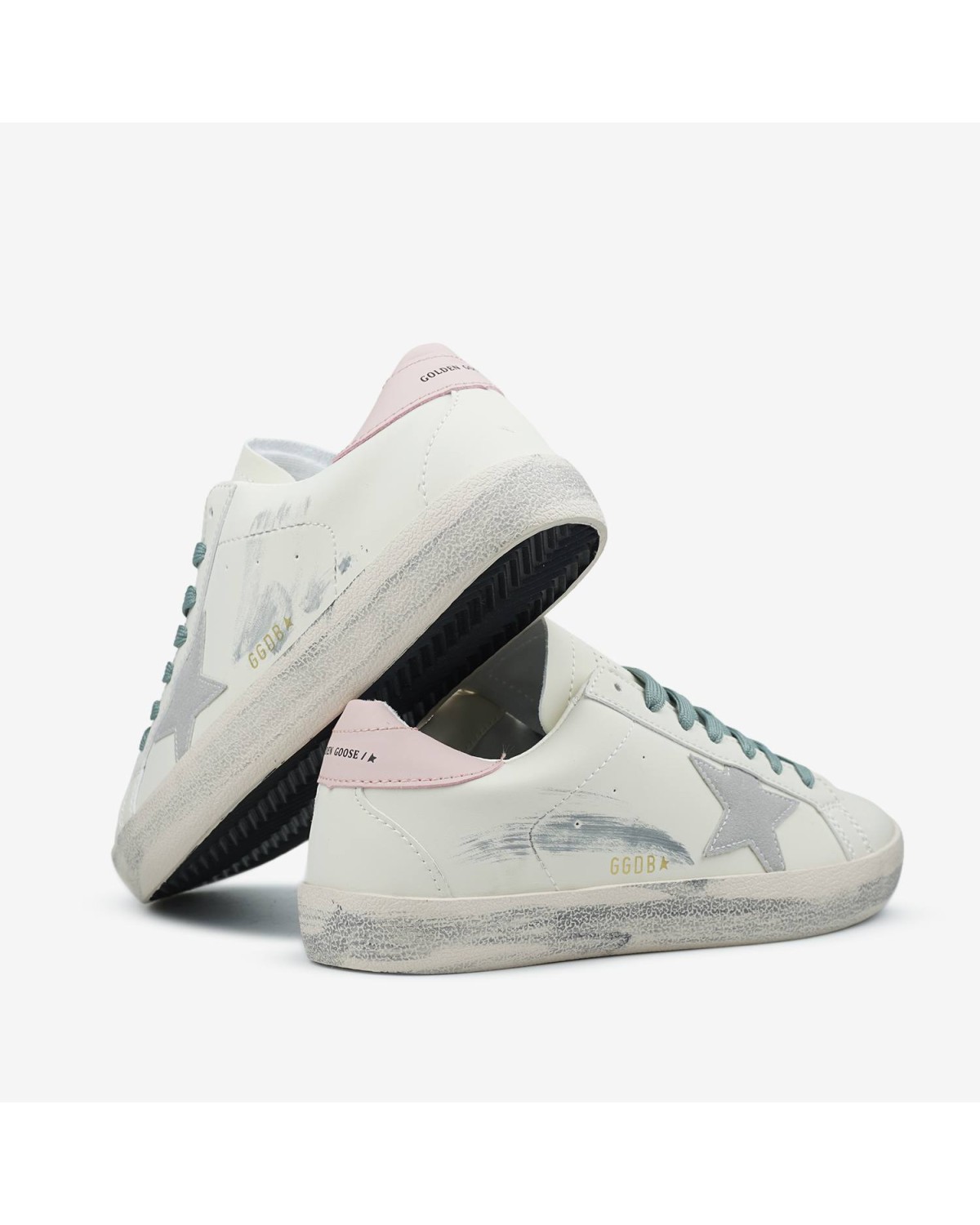 Golden Goose Cream Grey Star