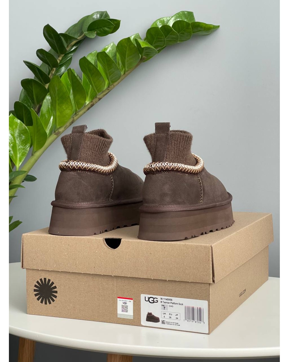 Ugg Tazz Sock Chocolate
