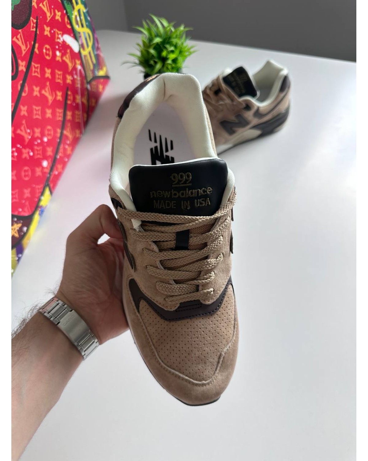 New Balance 999 Brown