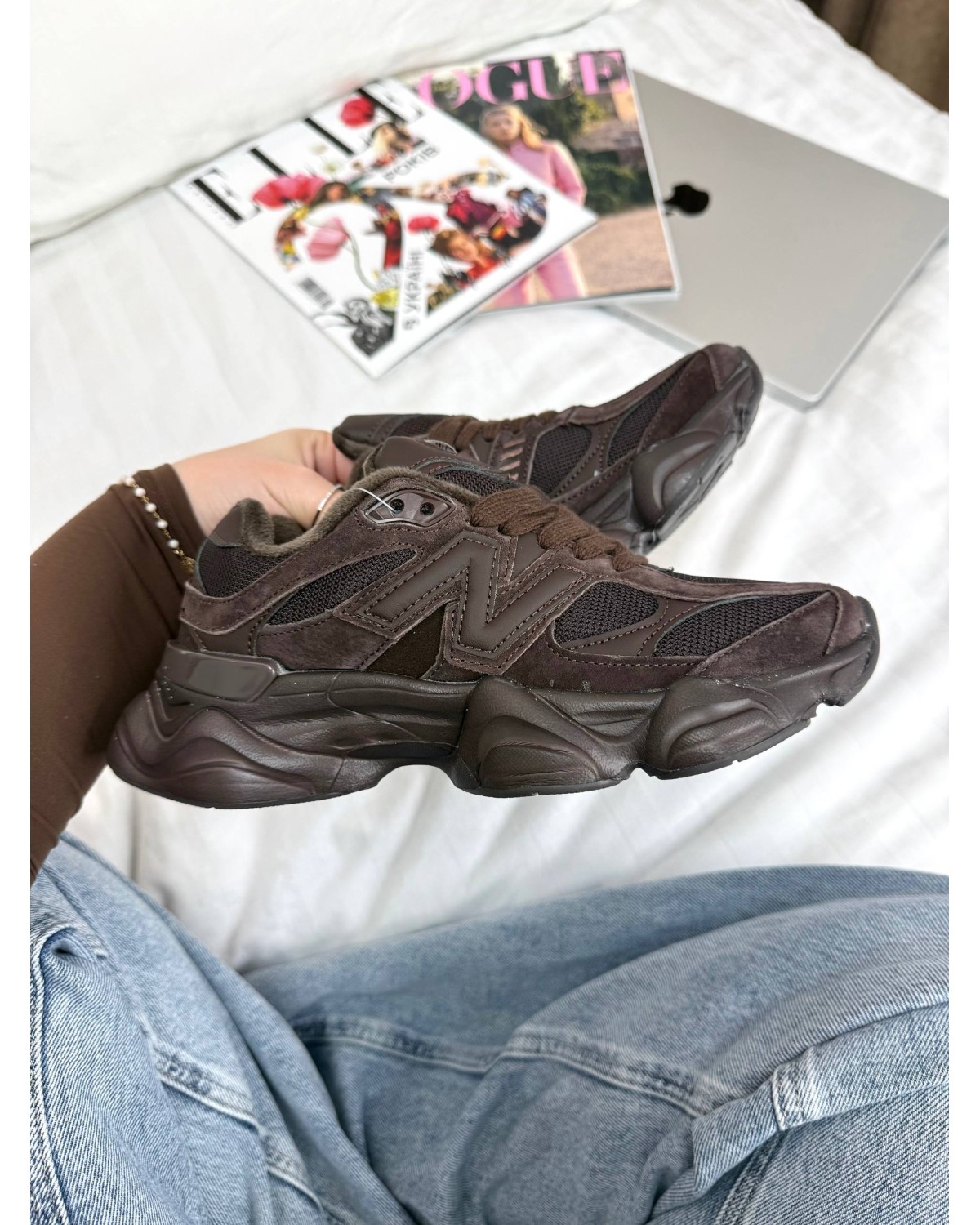 New Balance 9060 Brown Gore-tex