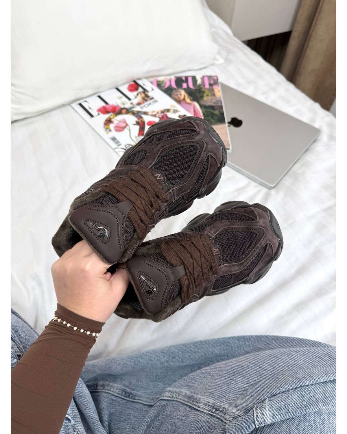 New Balance 9060 Brown Gore-tex