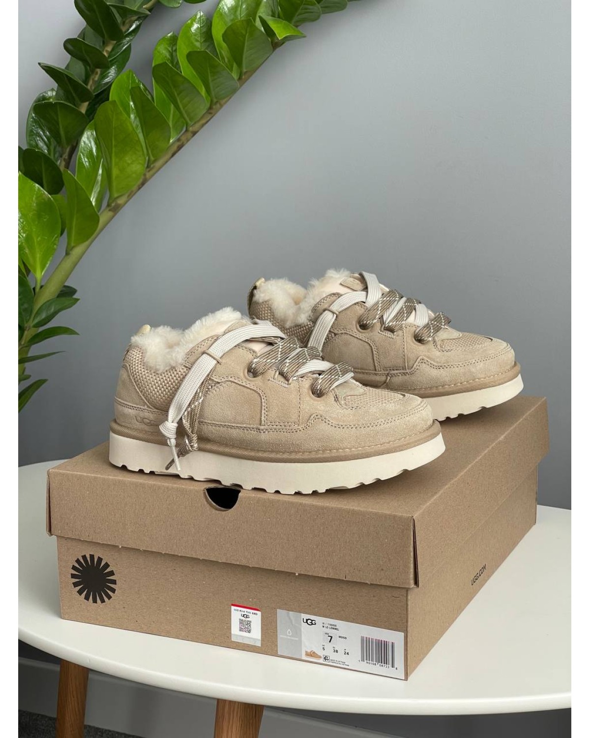 UGG Lo Lowmel Sneaker Mustard Seed