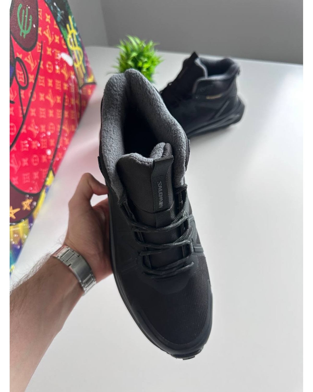Salomon Outpulse Mid Waterproof Black