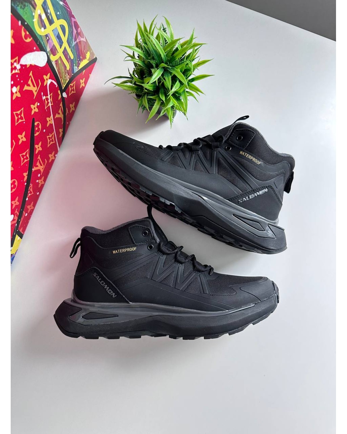 Salomon Outpulse Mid Waterproof Black