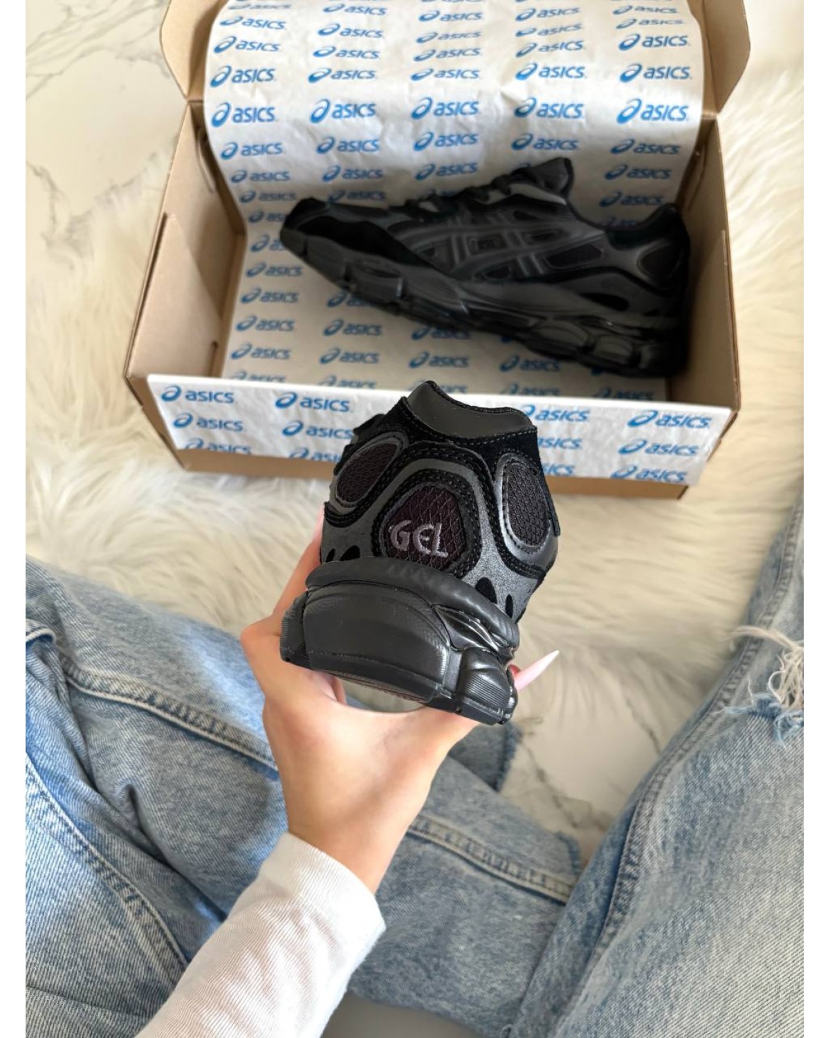 Asics Gel-NYC Full Black Gore-Tex Termo Asics Gel-NYC Full Black Gore-Tex Termo