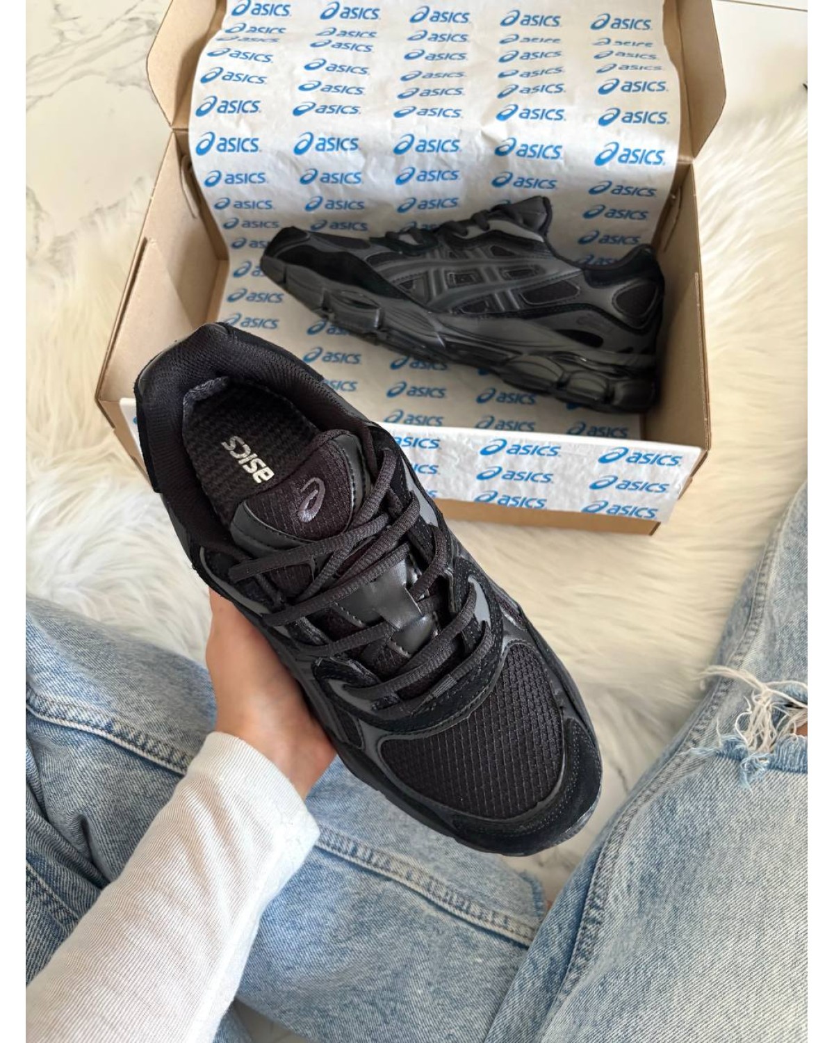 Asics Gel-NYC Full Black Gore-Tex Termo Asics Gel-NYC Full Black Gore-Tex Termo