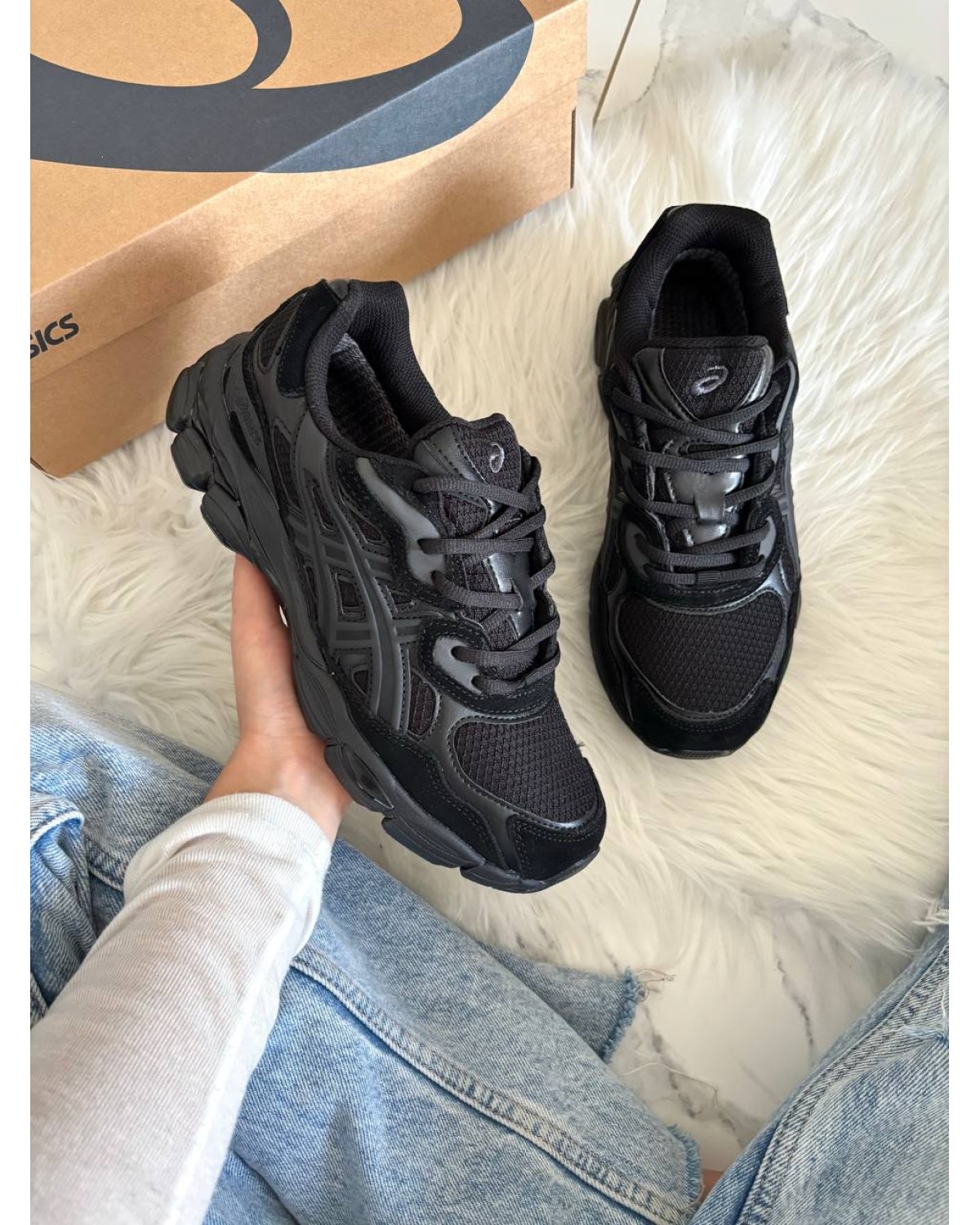Asics Gel-NYC Full Black Gore-Tex Termo Asics Gel-NYC Full Black Gore-Tex Termo