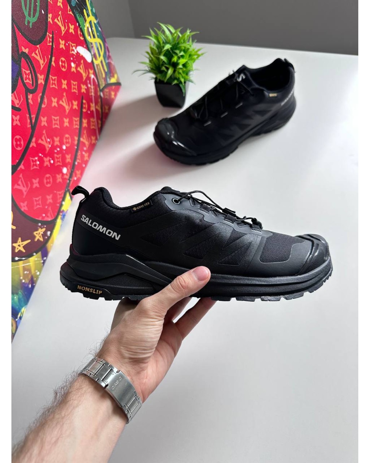 Salomon X-Adventure GTX Black White