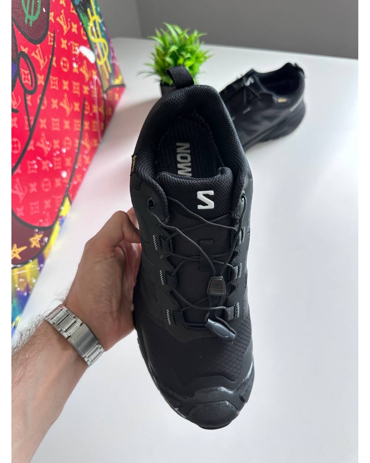 Salomon X-Adventure GTX Black White