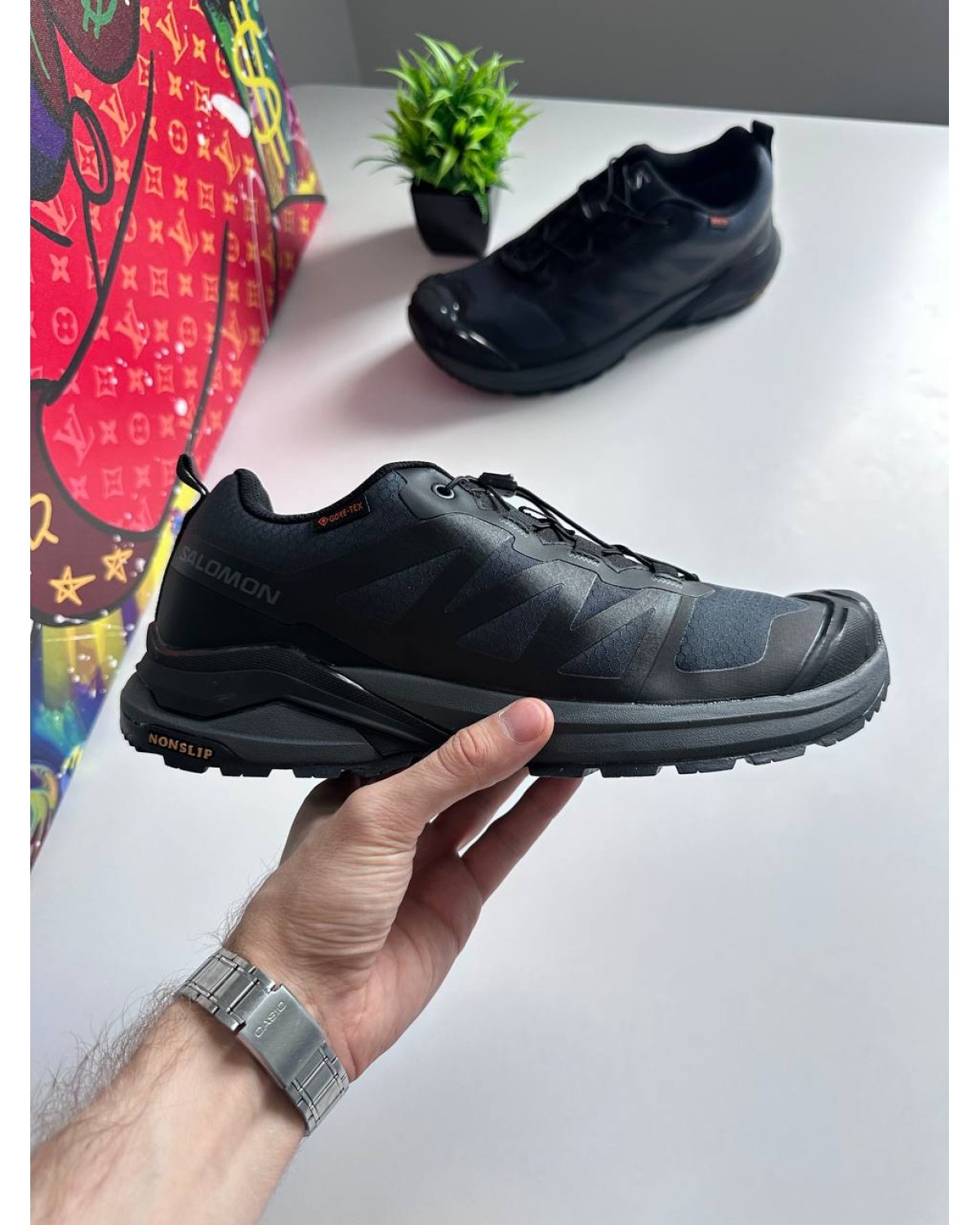 Salomon X-Adventure GTX Black Dark Grey