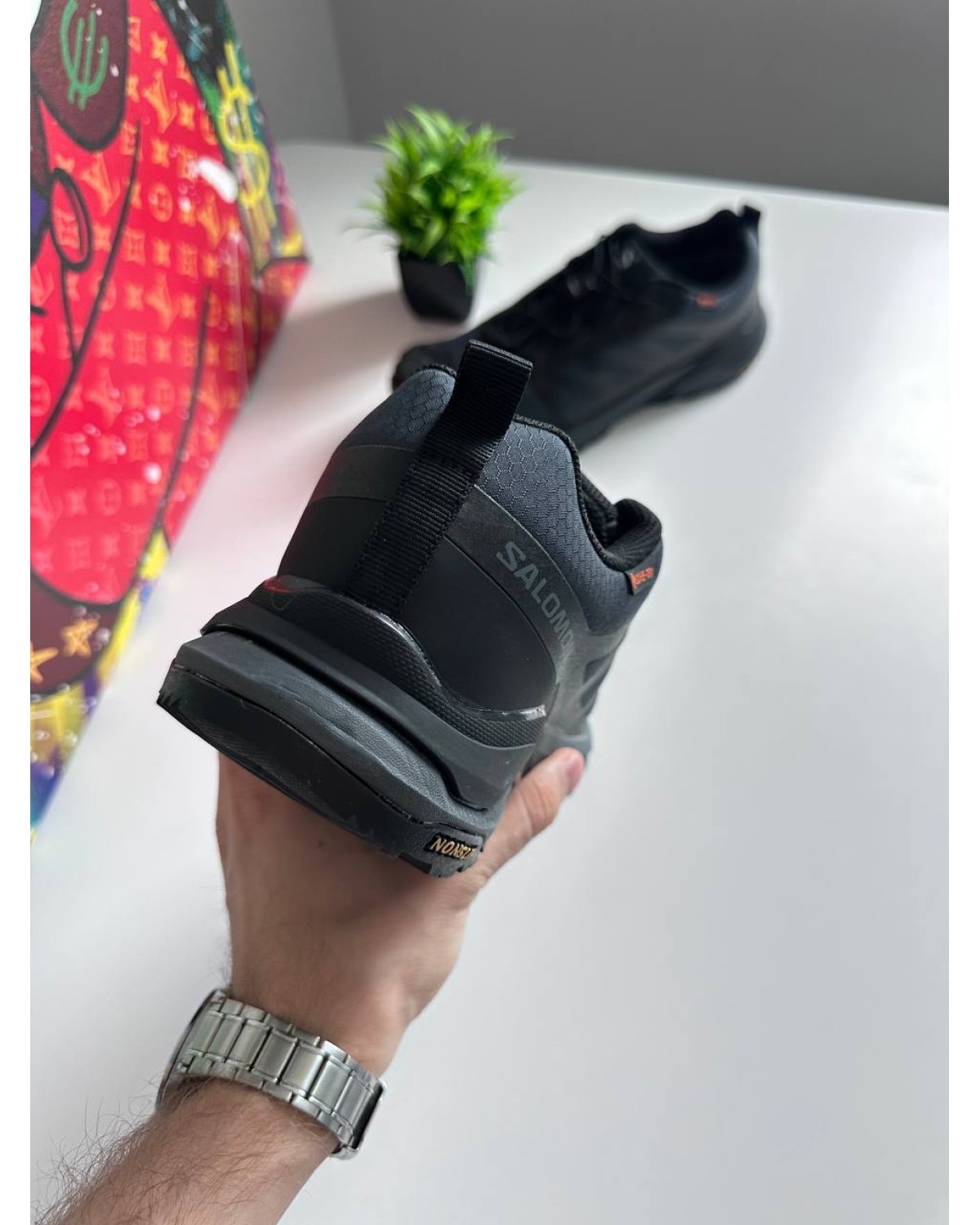 Salomon X-Adventure GTX Black Dark Grey