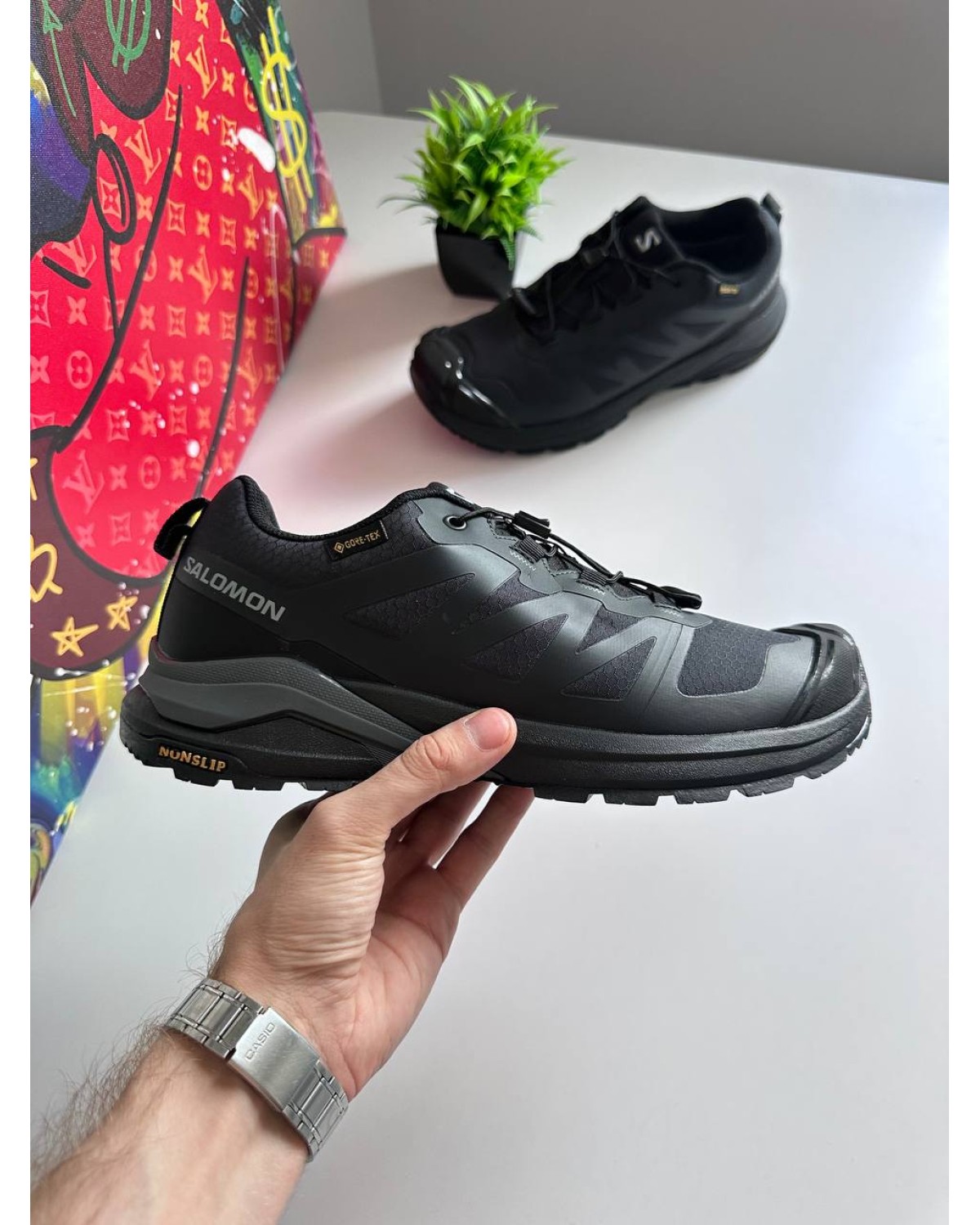 Salomon X-Adventure GTX Black Grey