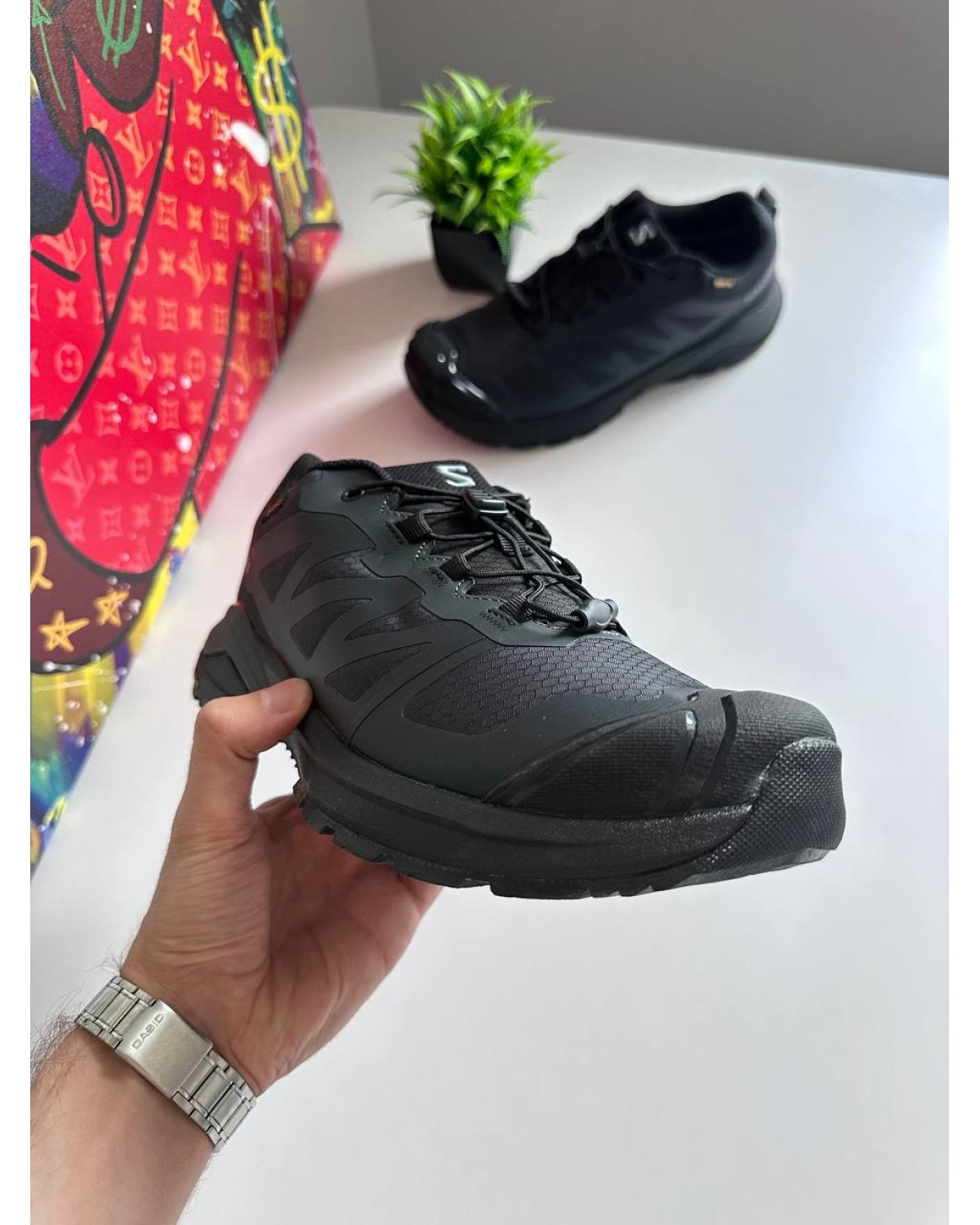 Salomon X-Adventure GTX Black Grey