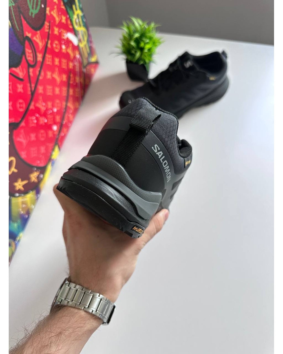 Salomon X-Adventure GTX Black Grey