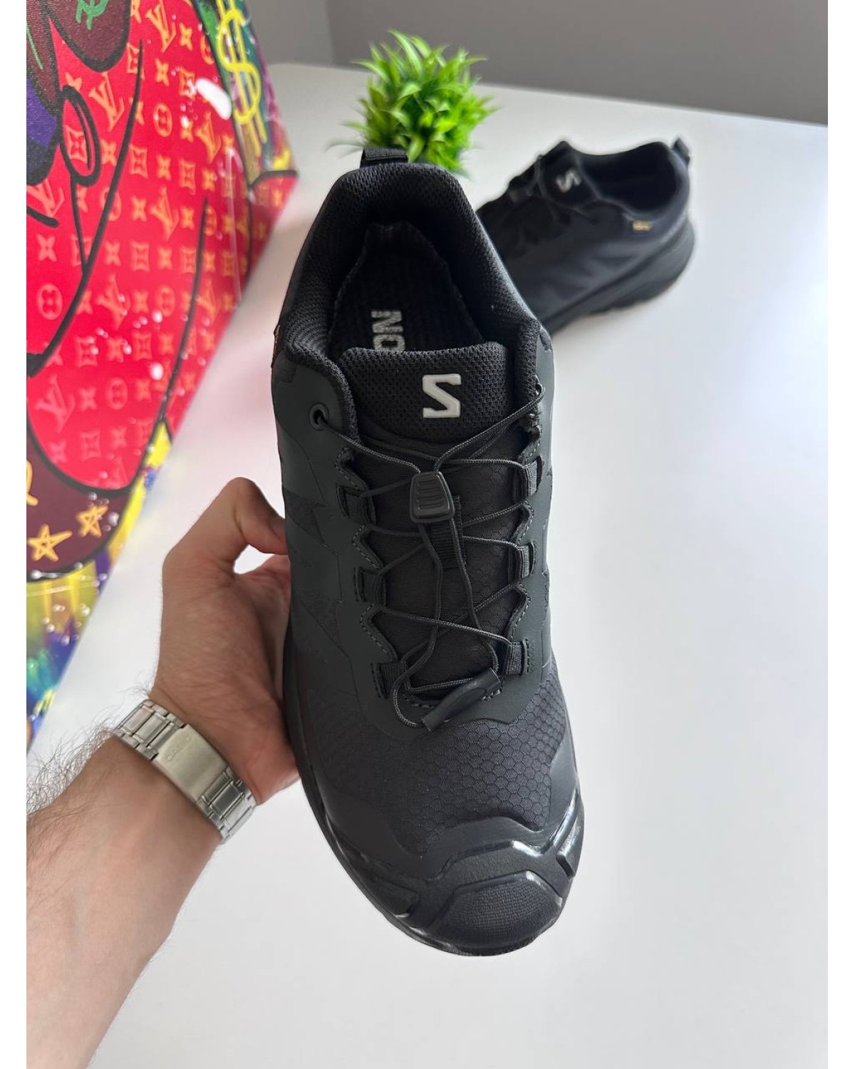 Salomon X-Adventure GTX Black Grey