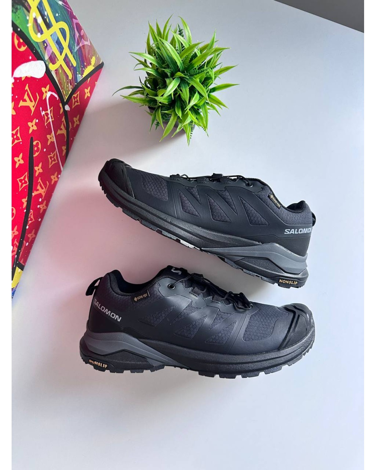 Salomon X-Adventure GTX Black Grey