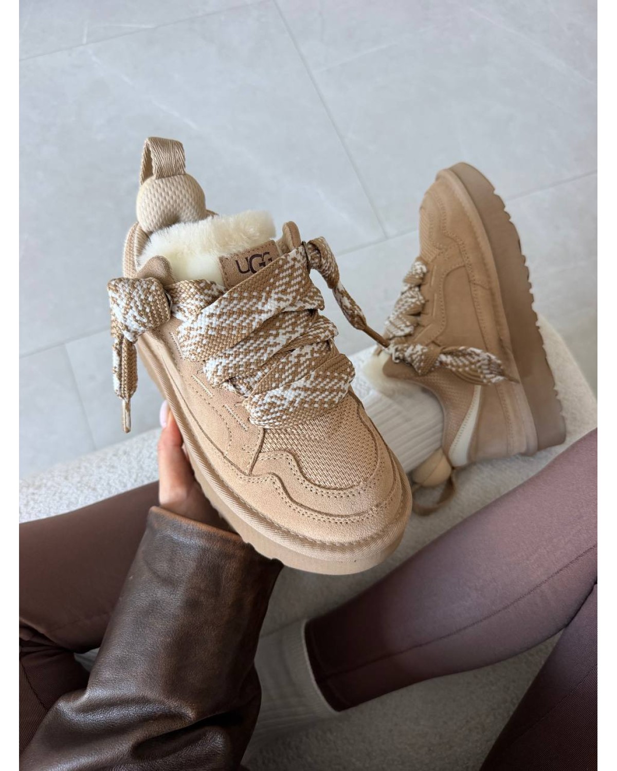UGG Lowmel Sneakers Sand